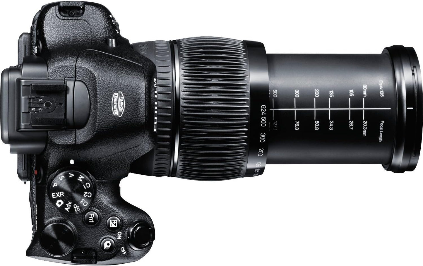 Fujifilm X-S1 12MP EXR CMOS Digital Camera with Fujinon F2.8 to F5.6 Telephoto Lens and Ultra-Smooth 26x Manual Zoom (24-624mm)