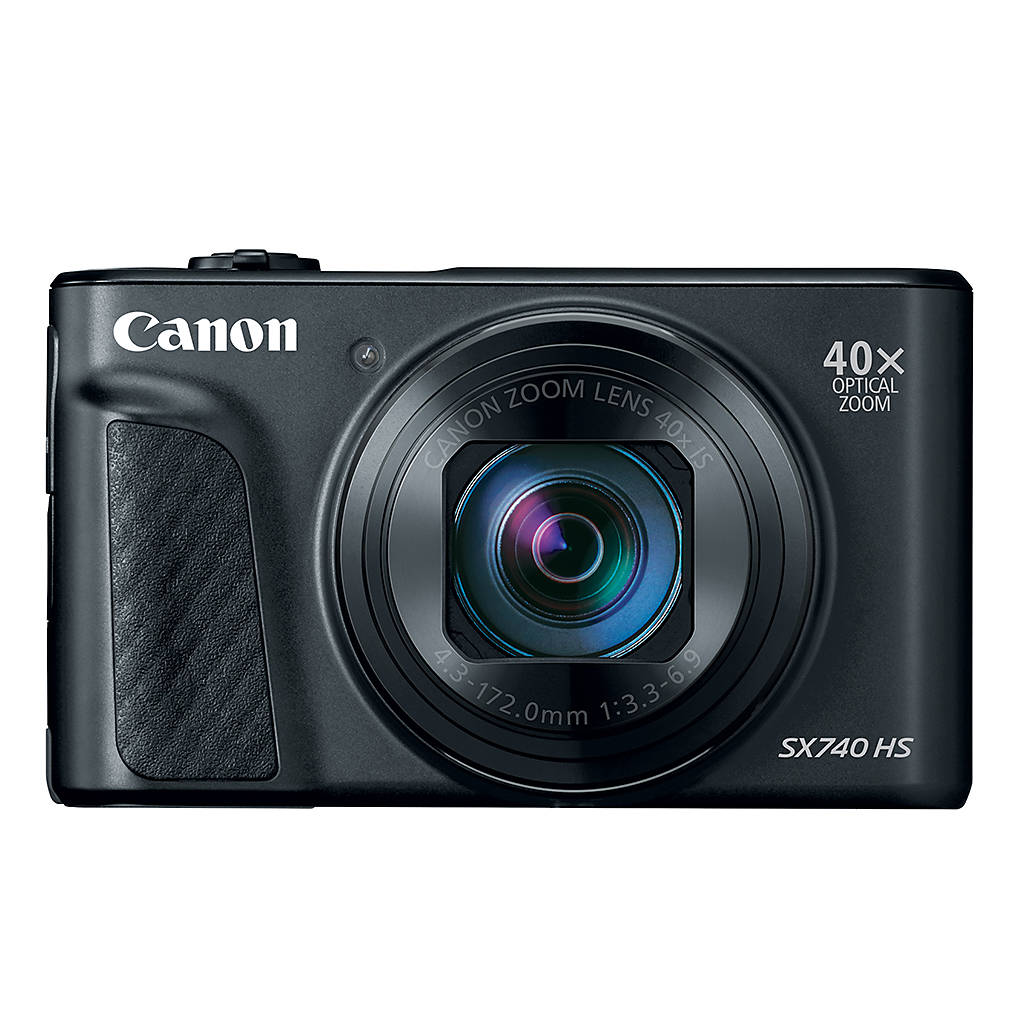 Canon PowerShot SX740 HS Digital Camera - Black