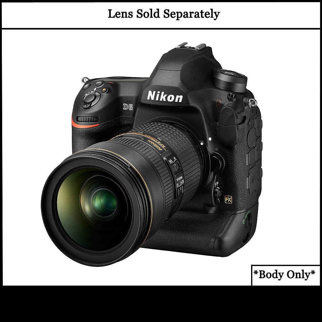 Nikon D6 FX-Format Digital SLR Camera (Body Only)