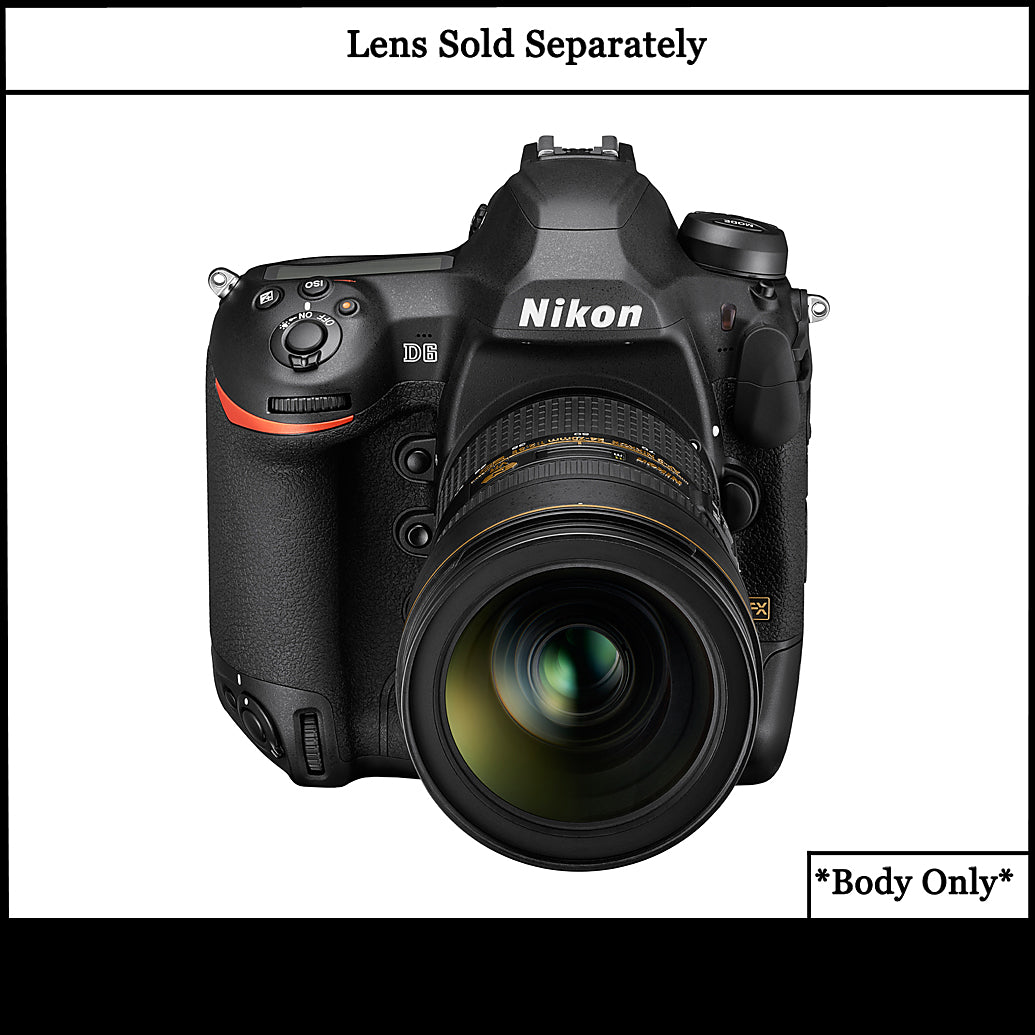 Nikon D6 FX-Format Digital SLR Camera (Body Only)