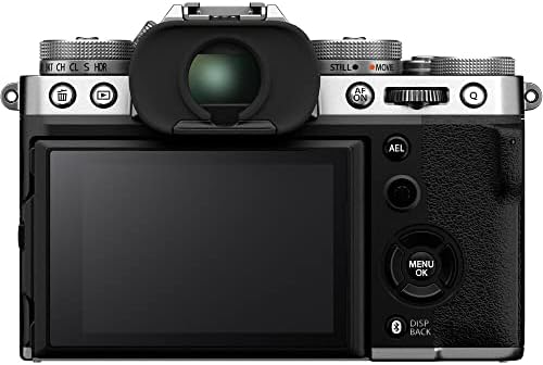 Fujifilm X-T5 Professional Compact Digital Mirrorless Camera with XF 16-50mm f/2.8-4.8 Lens Kit Bundle with 64GB UHS-II SDXC Memory Card + Vlogging Tripod + Travel Bag + More (Silver)