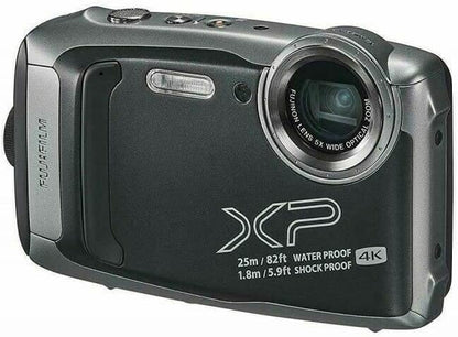 Fujifilm FinePix XP140 Waterproof Digital Camera Silver