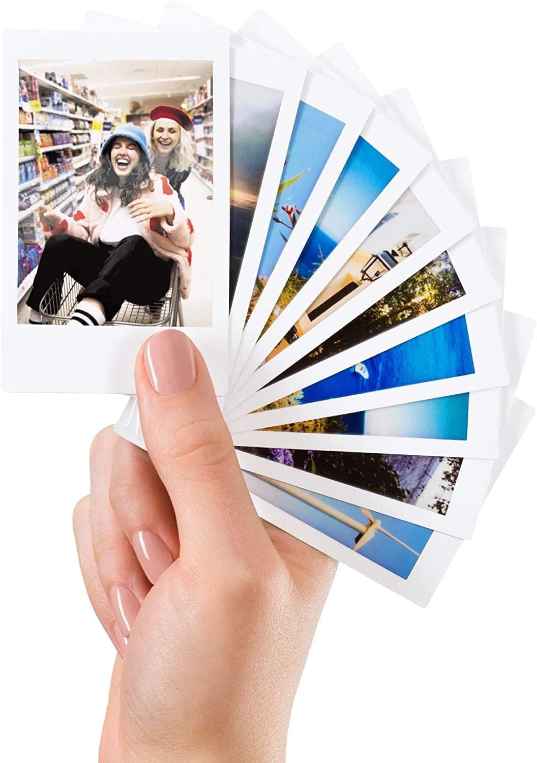 Fujifilm Instax Mini Instant Camera Film + Boomph’s Ultimate Performance Cloth – Capture Memories Anytime, Anywhere