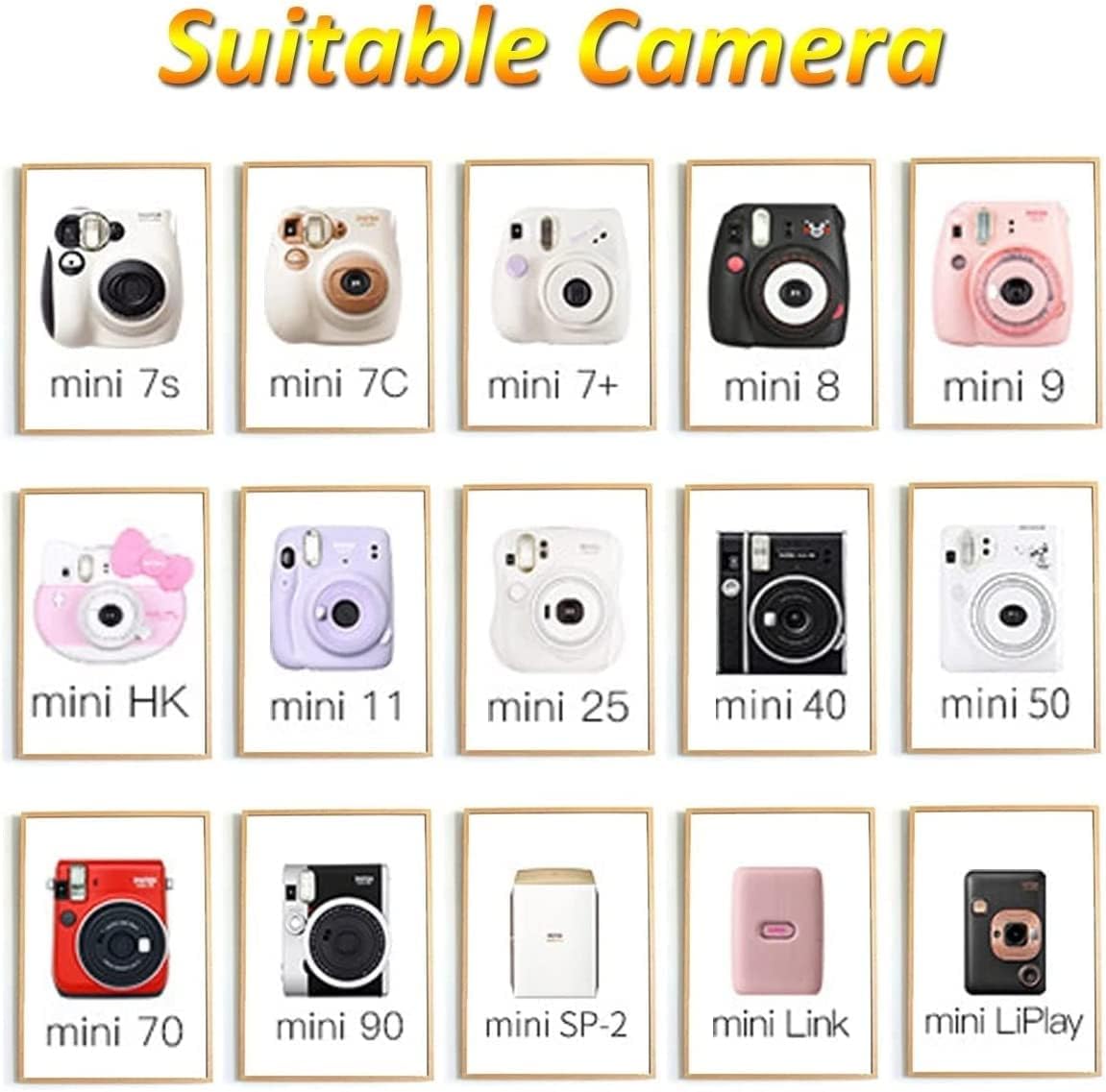 Fujifilm Instax Mini Instant Camera Film + Boomph’s Ultimate Performance Cloth – Capture Memories Anytime, Anywhere