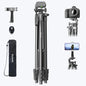 Camera Tripod 71″ Aluminum Tall Stand with Remote & Phone Holder
