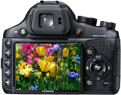 Fujifilm X-S1 12MP EXR CMOS Digital Camera with Fujinon F2.8 to F5.6 Telephoto Lens and Ultra-Smooth 26x Manual Zoom (24-624mm)