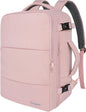 Taygeer Travel Backpack Pink Carry-On Laptop Bag 15.6" TSA Approved