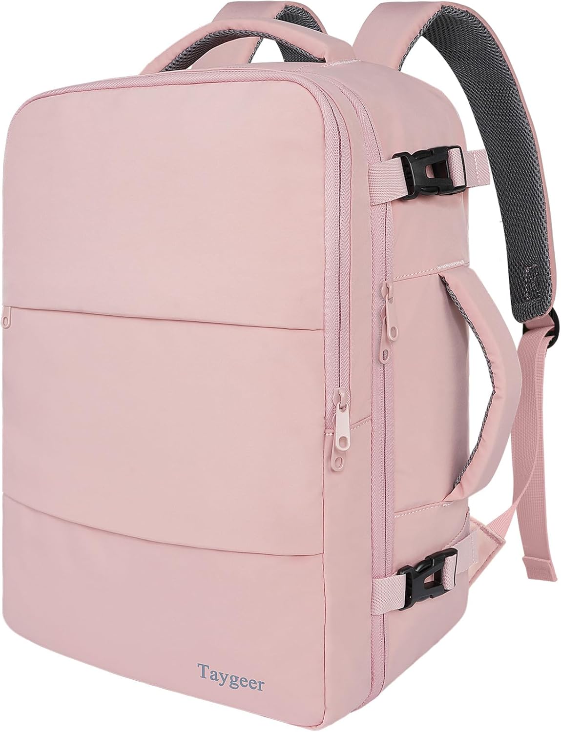 Taygeer Travel Backpack Pink Carry-On Laptop Bag 15.6" TSA Approved