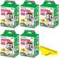 Fujifilm Instax Mini Instant Camera Film + Boomph’s Ultimate Performance Cloth – Capture Memories Anytime, Anywhere