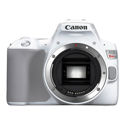 Canon EOS Rebel SL3 Camera with EF-S18-55mm f/4-5.6 IS STM Lens Kit (White)