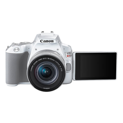 Canon EOS Rebel SL3 Camera with EF-S18-55mm f/4-5.6 IS STM Lens Kit (White)