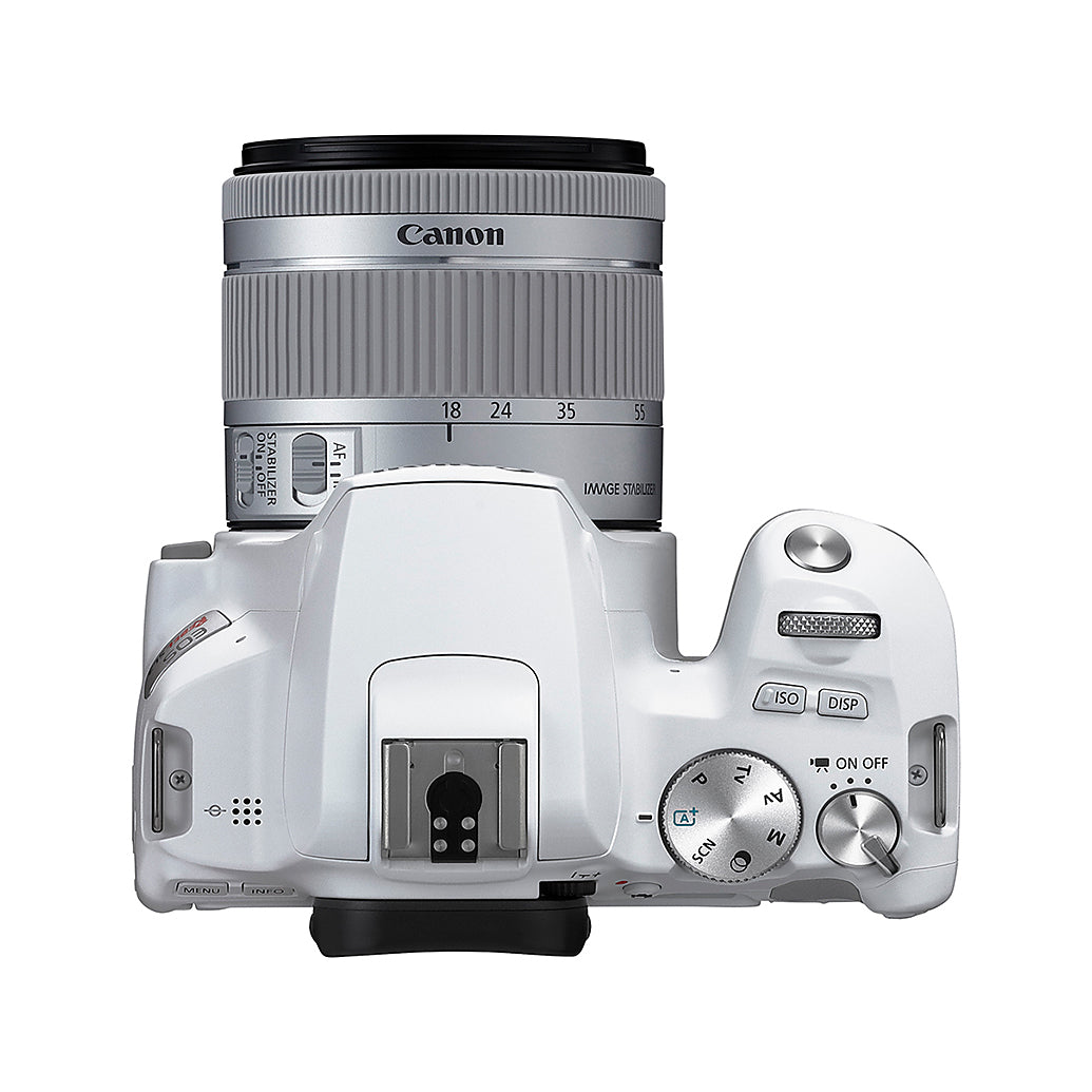 Canon EOS Rebel SL3 Camera with EF-S18-55mm f/4-5.6 IS STM Lens Kit (White)