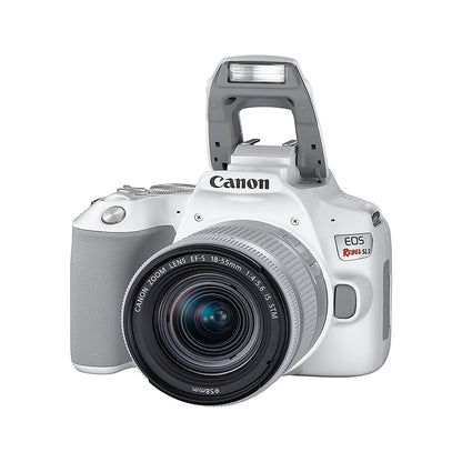 Canon EOS Rebel SL3 Camera with EF-S18-55mm f/4-5.6 IS STM Lens Kit (White)