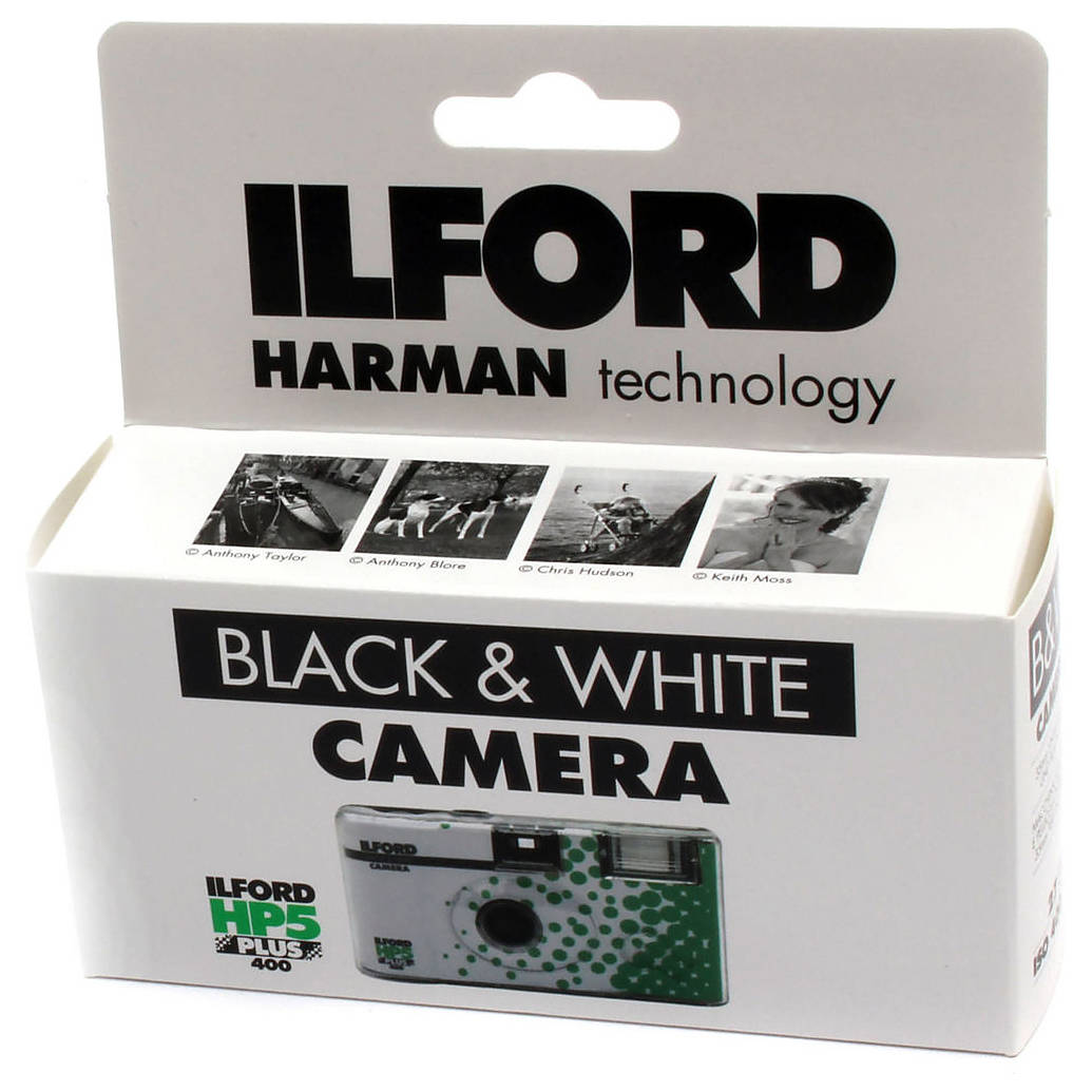 Ilford HP5 Plus Single Use Camera with Built-In Flash - 27 Exposures