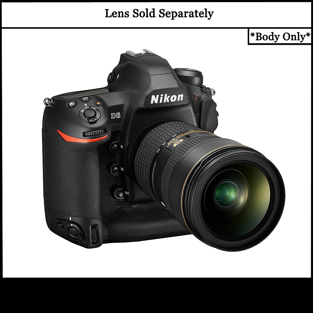Nikon D6 FX-Format Digital SLR Camera (Body Only)